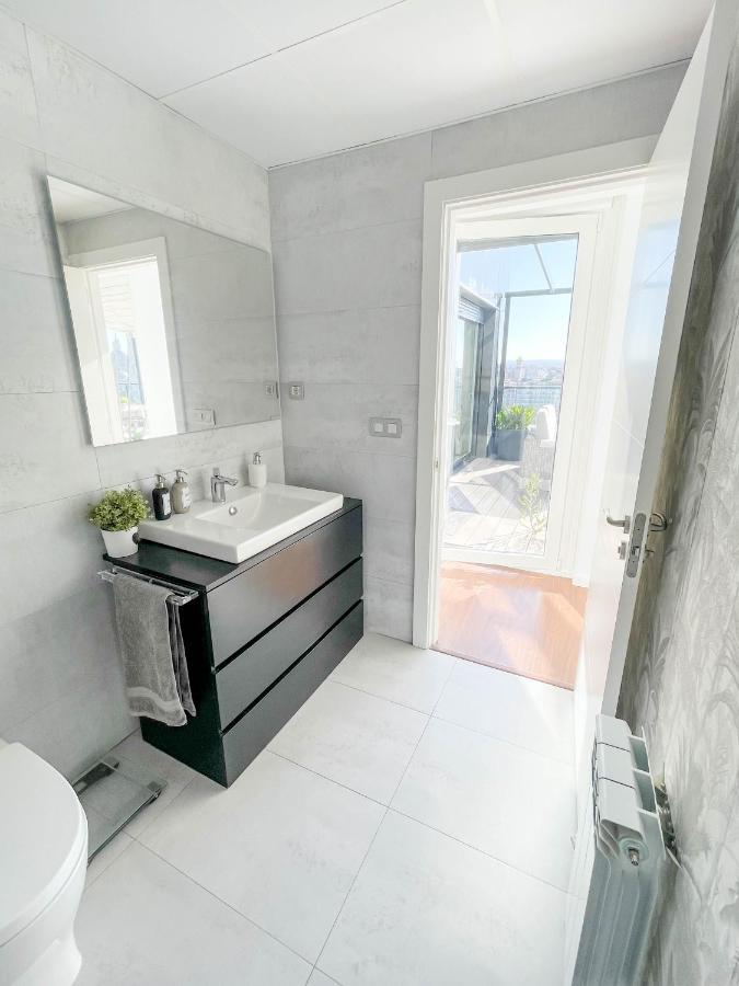 Ático mejores vistas al Pilar jacuzzi y garaje Zaragoza Exterior foto